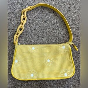 Yellow Daisies Mini Y2K Shoulder Bag Art Class Floral